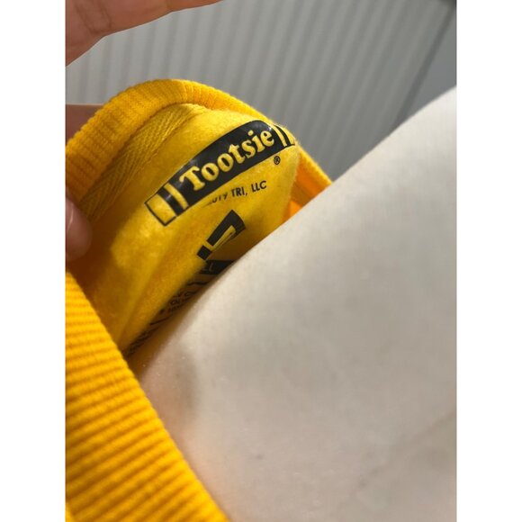 Tootsie Roll Dots Candy Sweatshirt Pom Pom Ugly Sweater Women’s small yellow - Picture 6 of 6